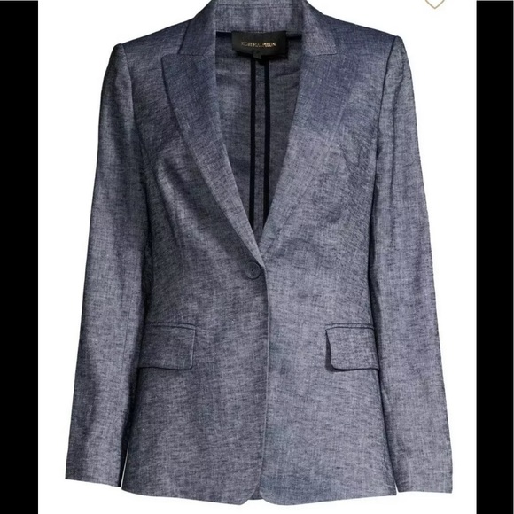 Kobi Halperin Jacket One Button Front Sz XL - Picture 8 of 8